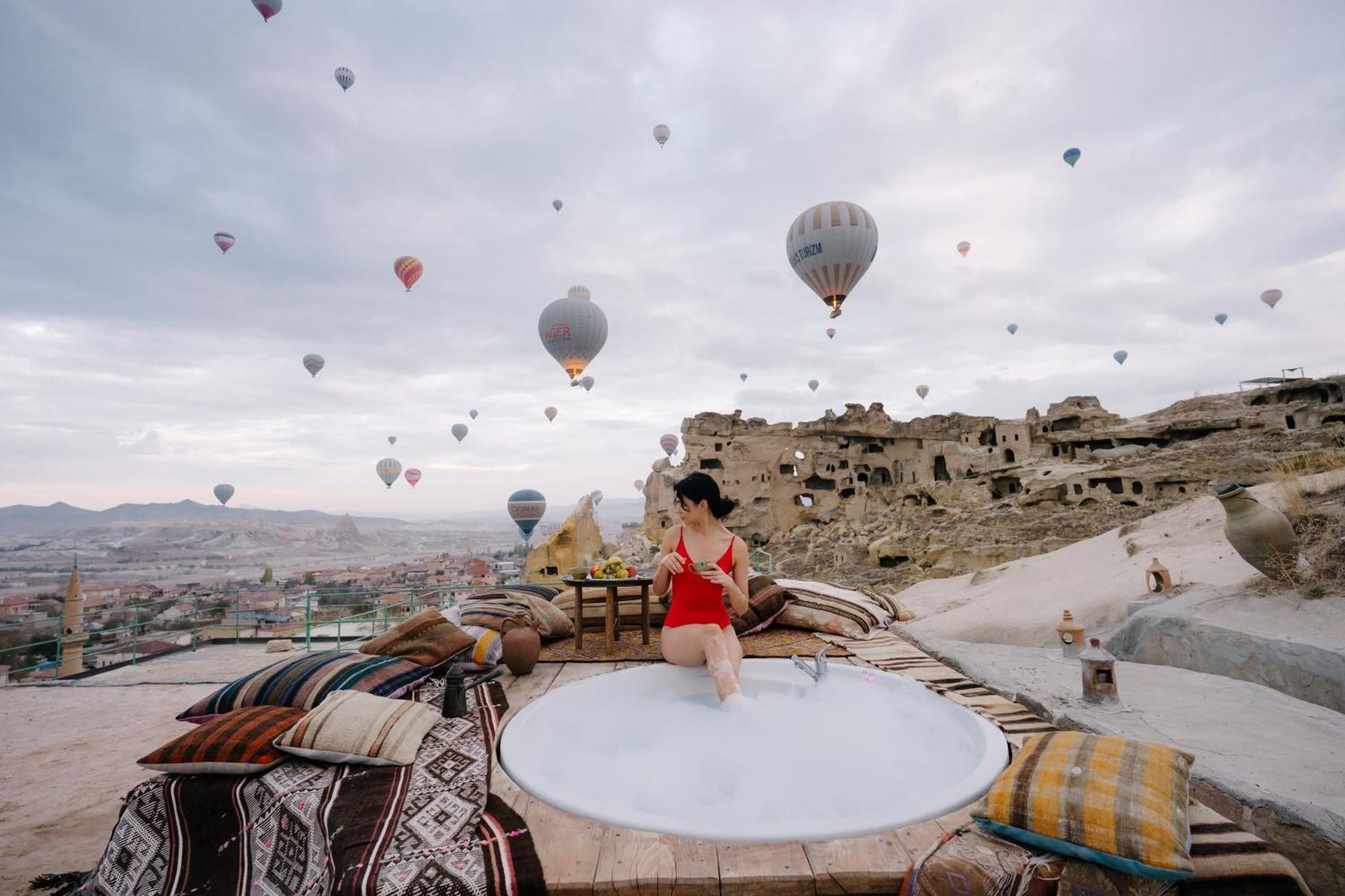 Seki Cave Suites Гьореме Екстер'єр фото