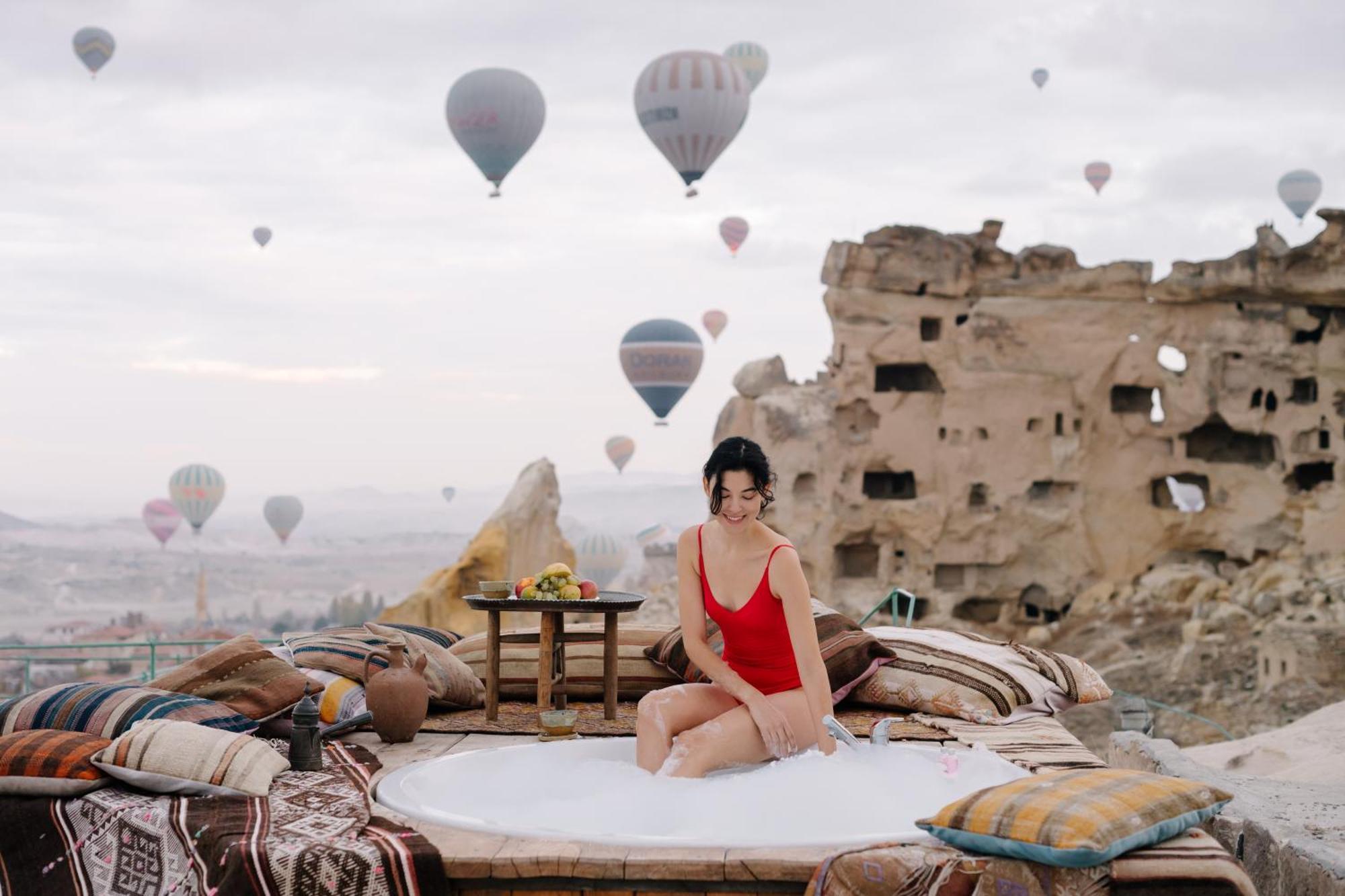 Seki Cave Suites Гьореме Екстер'єр фото